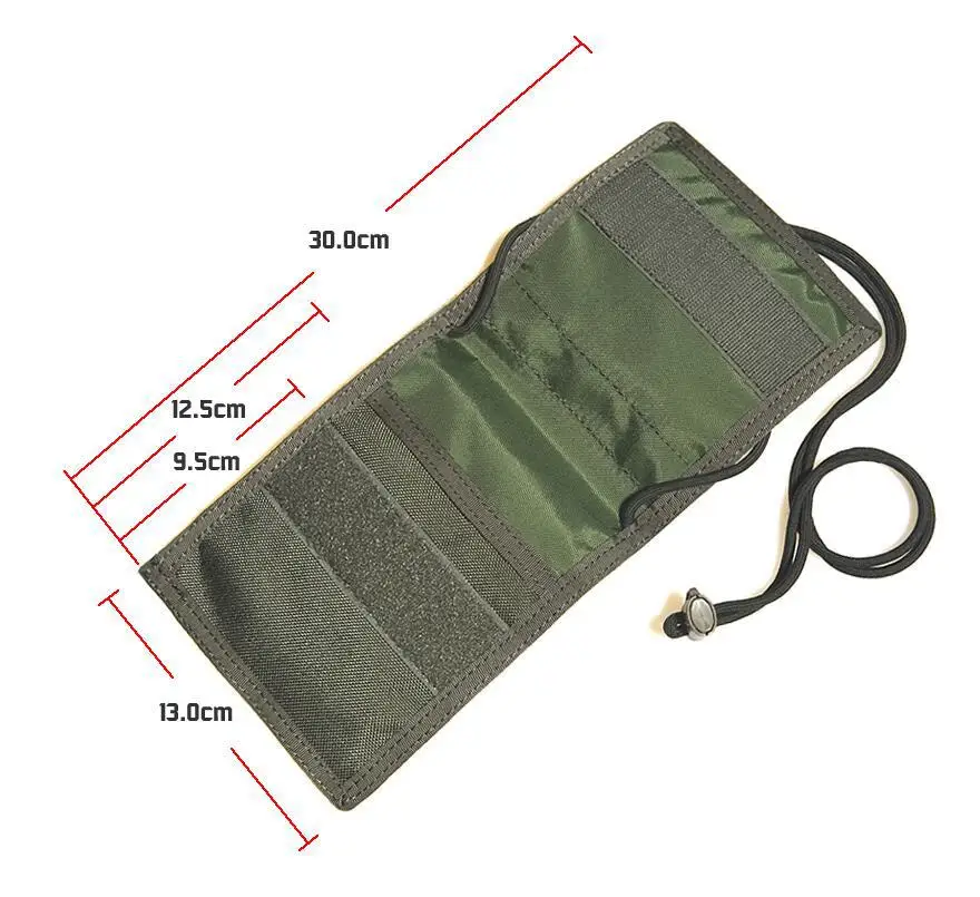 FLYYE MOLLE складной шейный ID бумажник BG-A014