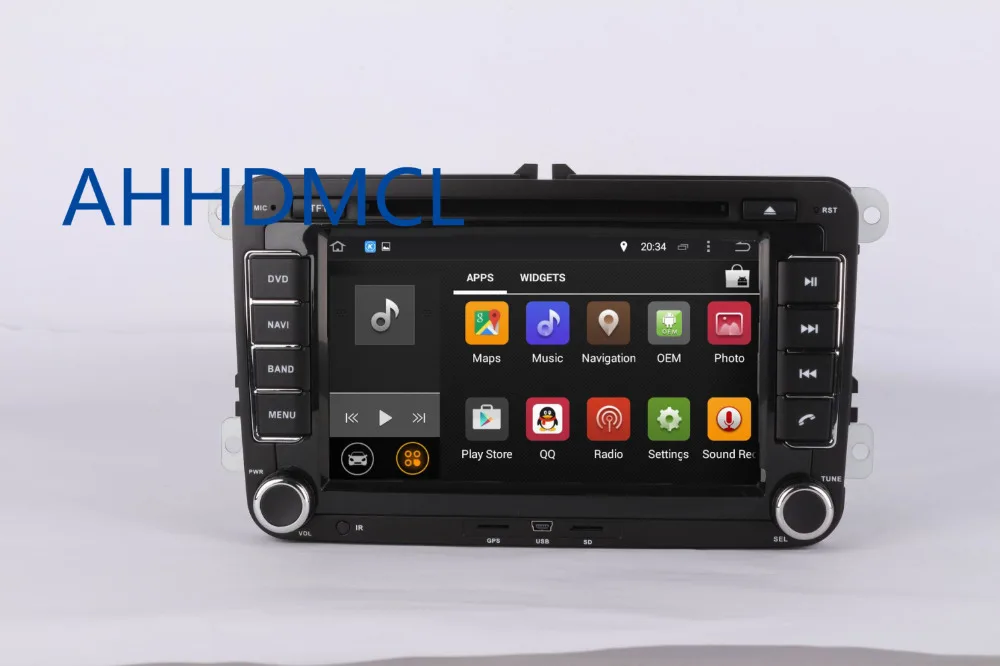 Discount AHHDMCL Car Multimedia Player Stereo DVD Android 9.0 Navigation For Skoda Octavia II III Fabia 2005 ~ 2010 Superb 2005 ~ 2009 3