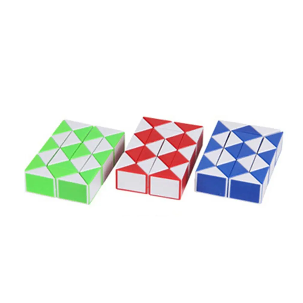 24 клинья Волшебная линейка мини волшебная Твист Головоломка Куб игра игрушка развивающий куб игрушка подарок для детей взрослый трансформируемый подарок головоломка