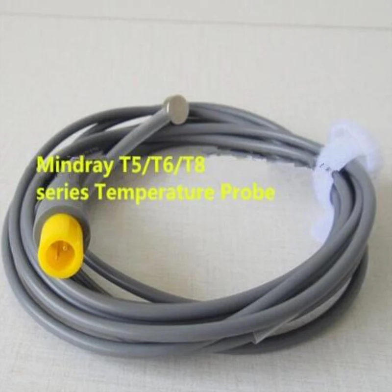 

2018 Free Shipping Compatible For 2Pin Mindray T5/T6/T8 Series Temperature Probe Surface Temperature Sensor Skin Sensor Probe