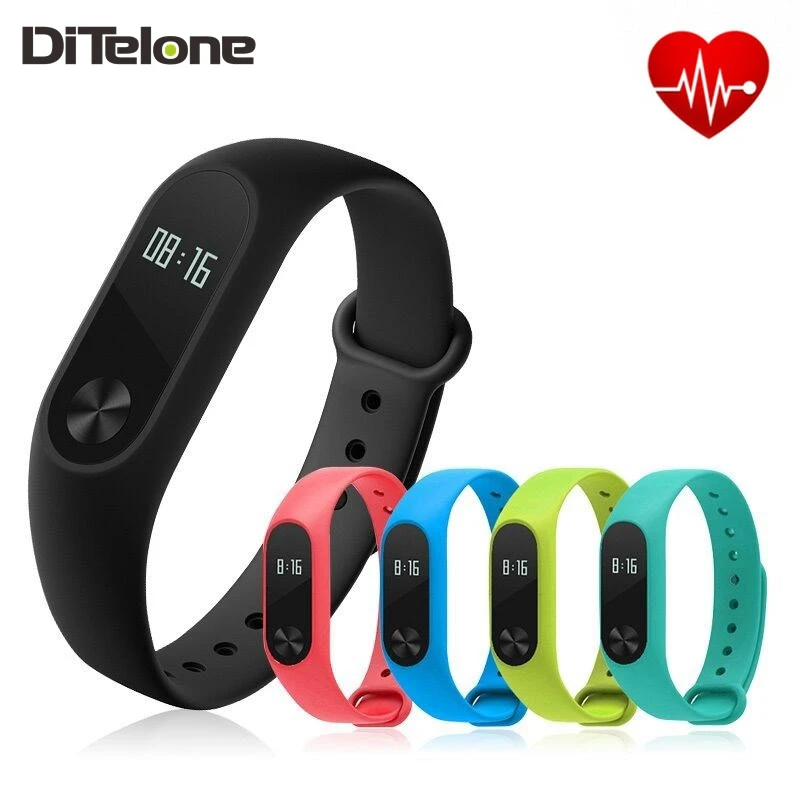 DiTelone M2 Smart Wristbands Heart Rate Monitor Smart Watch Fitness Sport Bracelet Pulsometer Sweatproof Call Reminder