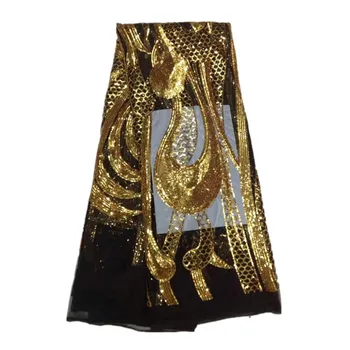 

Royal blue hot sale african embroidery mesh tulle net lace fabric for lady dressing 33