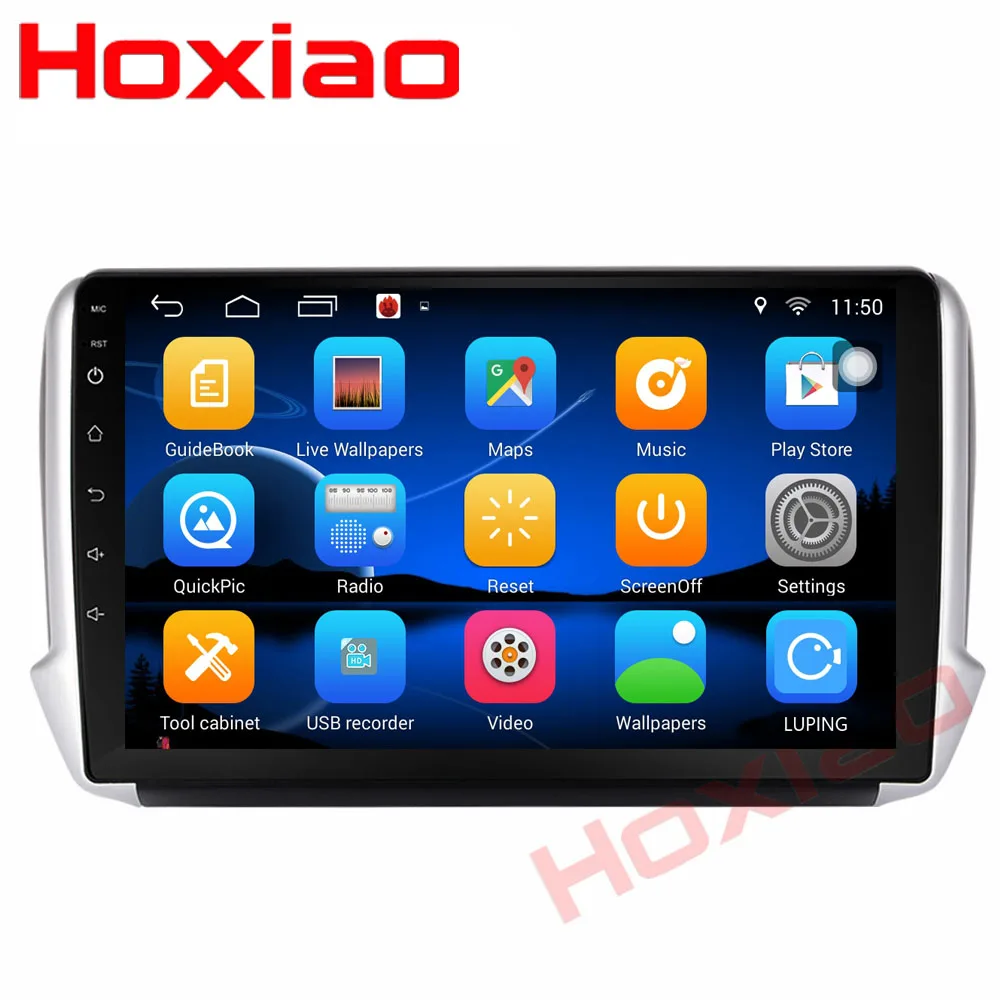 Для peugeot 2008 208 android автомобиль 2 din радио gps Navi 4 ядра 9 &quotwifi BT USB автомобильный Android