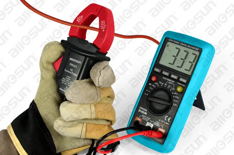 sonda digital amperimetro medidor de corrente ac 01