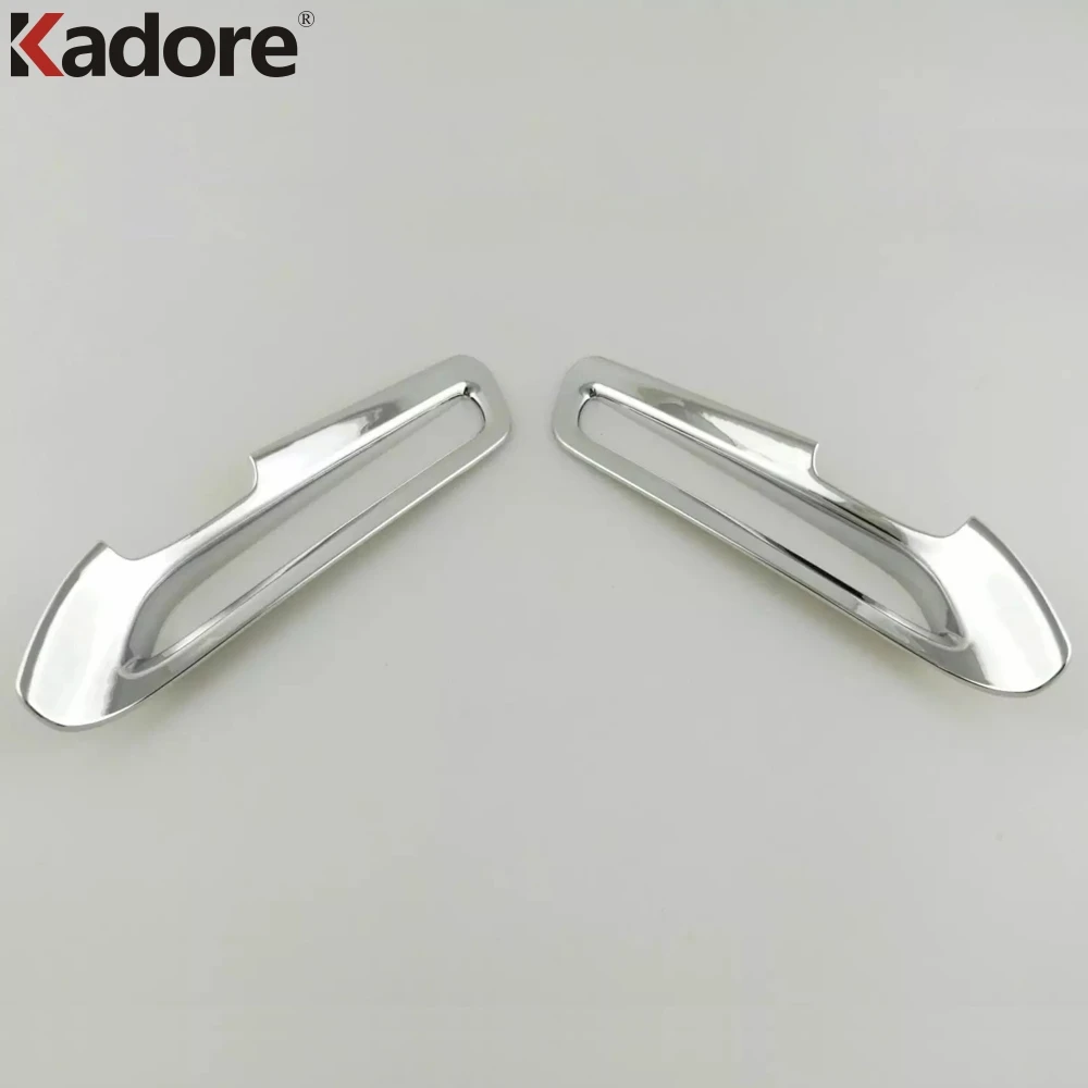 

For Toyota Alphard Vellfire 2016 2017 2018 Chrome Rear Fog Light Cover Trim Tail Foglight Lamps Hood Protection Accessories