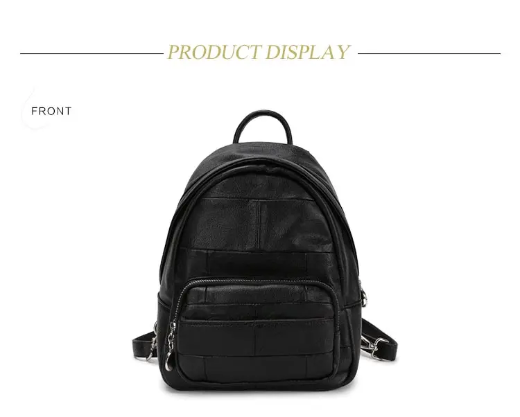 Women Backpack Detail B070#9