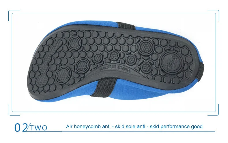 1 (7)Fashion Kid Aqua Shoes 4 Color Beach Stretch Fabric Quick Drying Sandals Light Breathable Anti Slippery Children Shoes