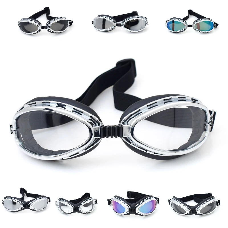 

Retro WWII Motorcycle Goggles Lunette Moto Aviateur Sports Goggles Glasses Motorcycle Oculos Motocross Off Road Cycling Eyewear