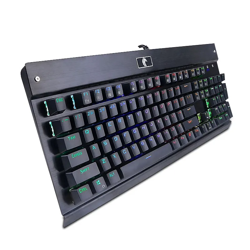 Механическая игровая клавиатура E Element Z 77 RGB программируемая подсветка синие