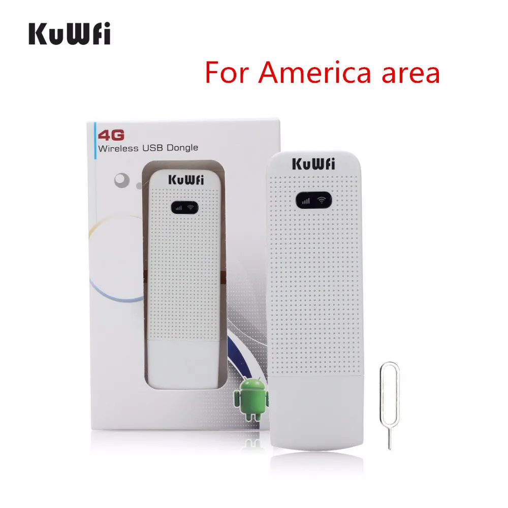 Разблокированный Wi Fi роутер KuWfi 4G USB беспроводной модем LTE сетевой адаптер