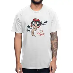 Для мужчин Fear And Loathing в Лас-Вегасе футболка Супер Марио летняя футболка рубашка с круглым воротником с коротким рукавом для отдыха