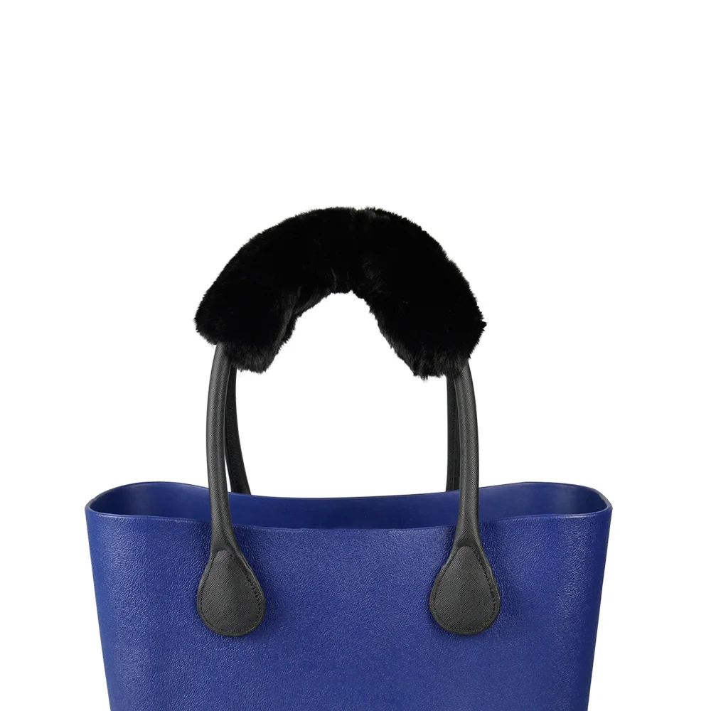 2018 Universal Fur Hook Loop Fastener Sleeve Cable Cover for Leather Rope Handle for O Bag Women Obag Shoulder Handbag