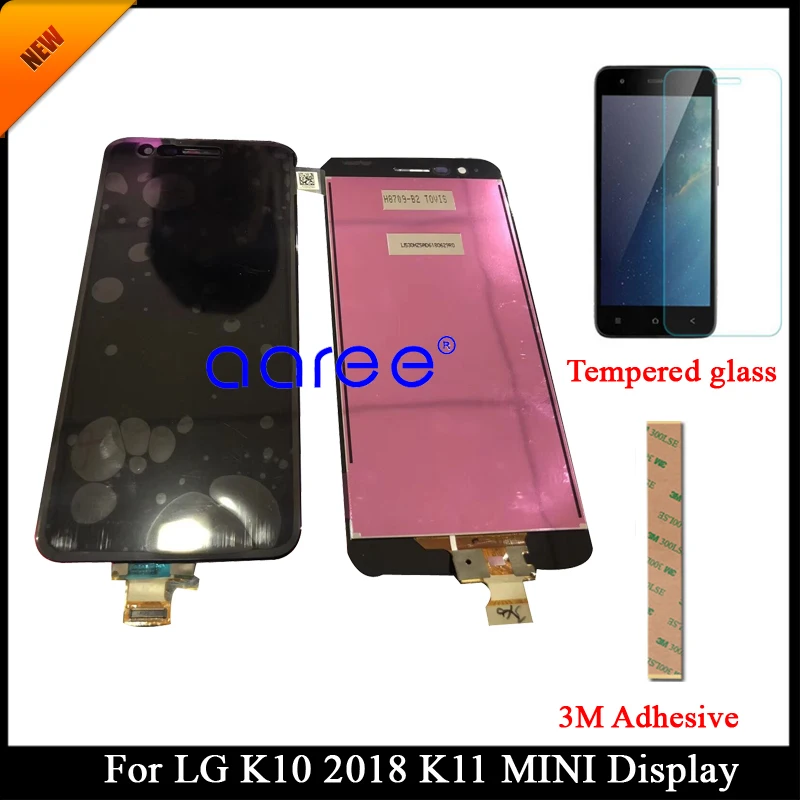 Протестированный класс AAA ЖК дисплей для LG K10 2018 K11 LCD экран сенсорный дигитайзер