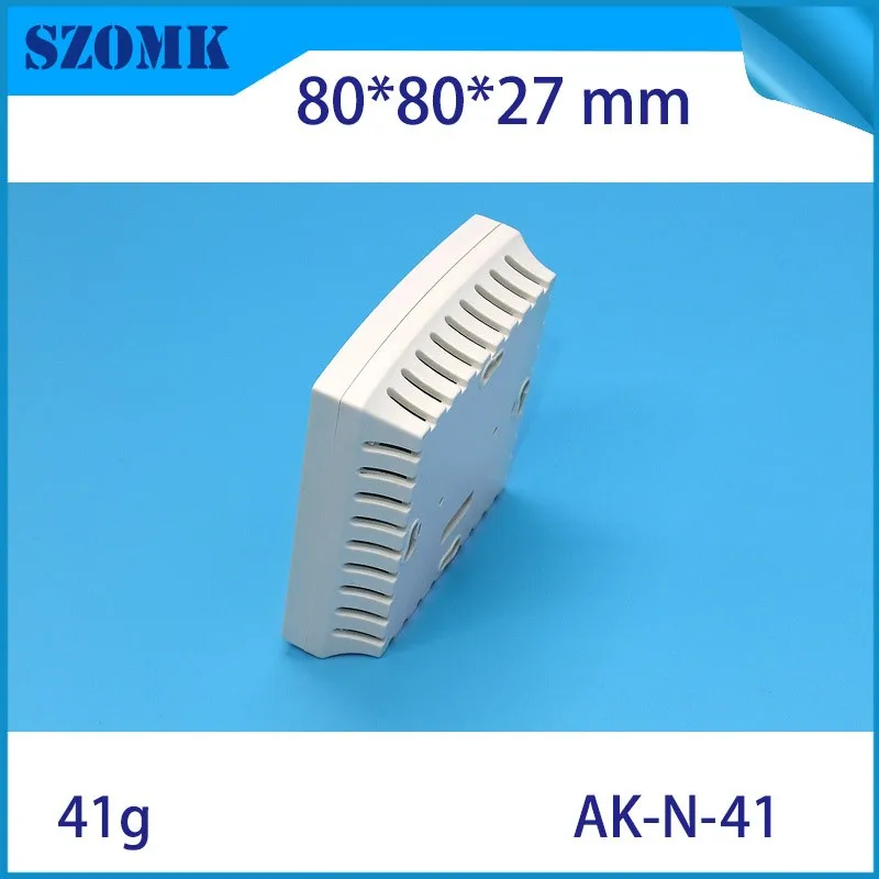 10 шт., 80*80*27 мм Пластиковый корпус для устройство pcb Соединительная коробка szomk Датчик управления пластиковый чехол коробка электроники