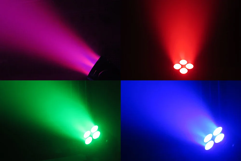  4*10W RGBW 4in1 LED Wash Moving Head Light