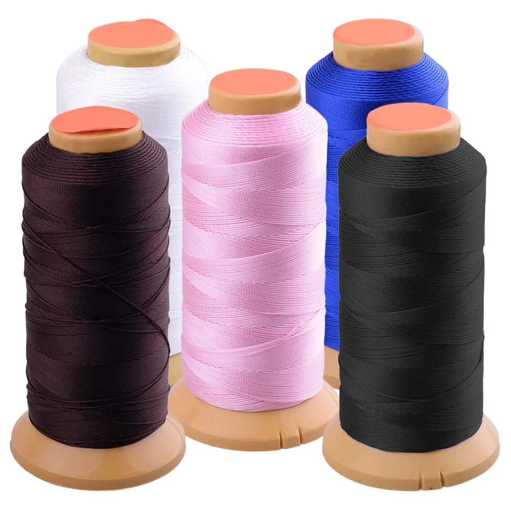 1 Reel 600M Silk New Nylon Thread Beading Bead Cord String Spool 0.4mm