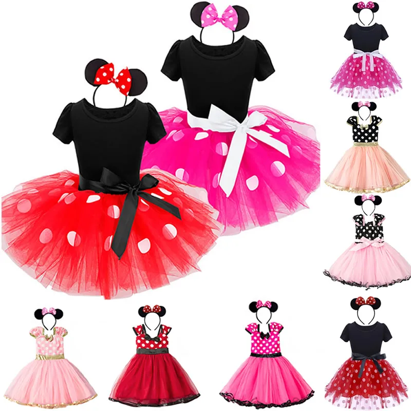 red kids frock
