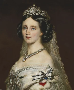 

wholesale oil painting # good quality ART # Augustus Victoria Germany Queen portrait OIL painting ON CANVAS--- 30 inches