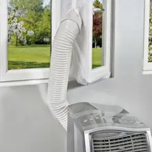 Белая оконная воздушная пломба универсальная 4 м мягкая доска для мобильного кондиционера домашняя Крышка Кондиционера