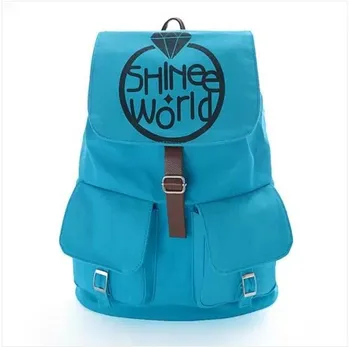 

[MYKPOP] Korean New Arrival SHINee Canvas Casual Travel Jonghyun ONew Min Ho Key Lee Taemin Gift SA18040201