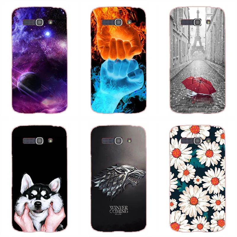 

Hard plastic Case For Alcatel One Touch C9 OT 7047D Colored Paiting Back Cover Shell Hard plastic Patterned fitted Phone Case
