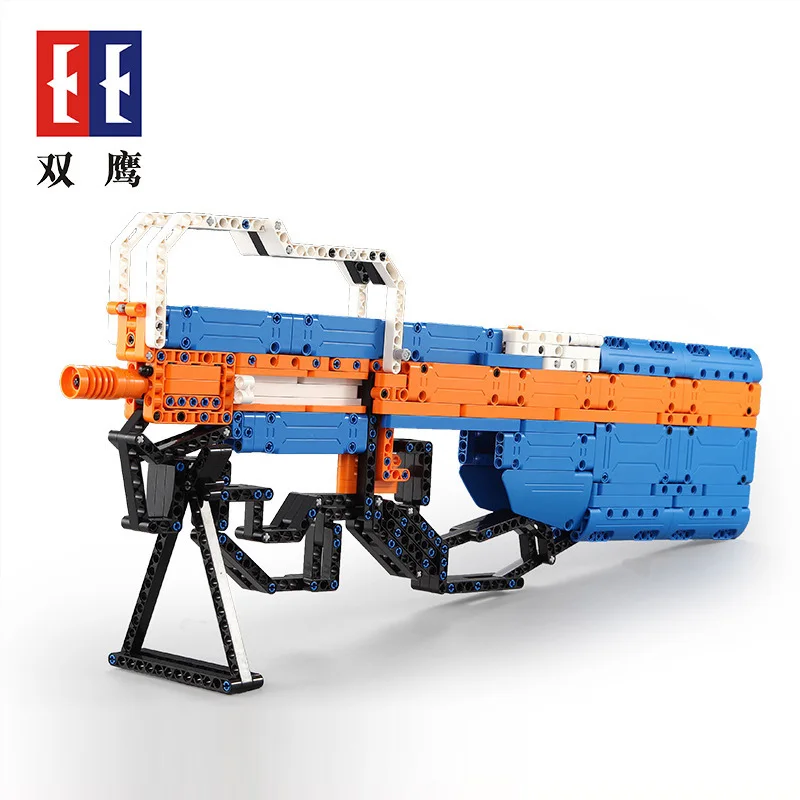 

P90 Submachine Military Technic Model Building Block Brick DIY compatible with Legos Kids Outdoor Game PUBG CS toy gun boy gift