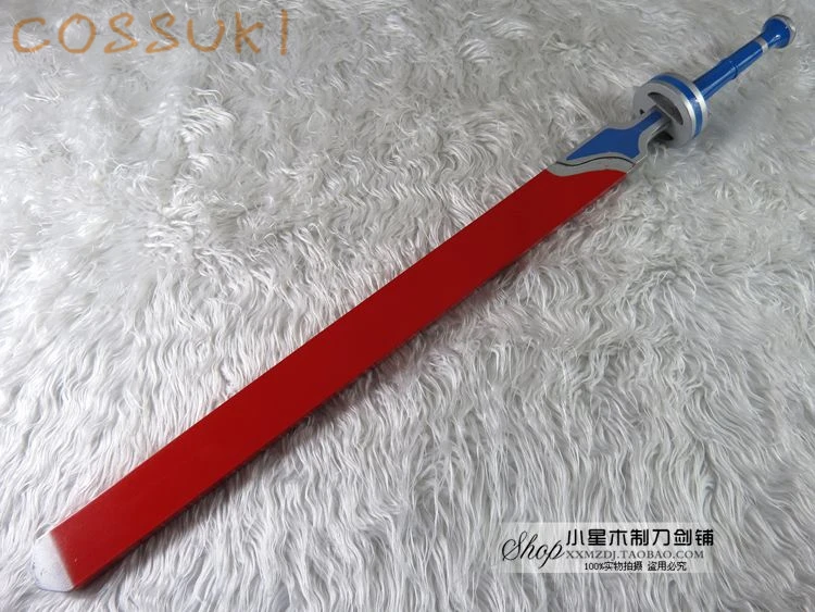 

Sword Art Online Dark Repulsor Yuuki Asuna Fine Sword Flashing Light Wooden 110CM Cosplay Prop Weapon