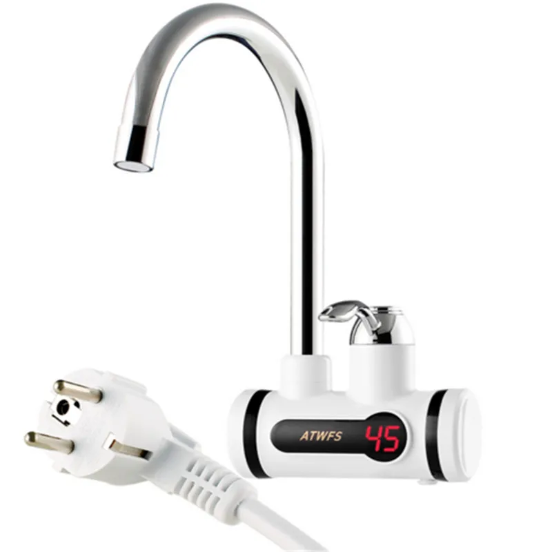 Preise Elektrischer Warmwasserhahn Warmes Wasser Heizung Wasserhahn Durchlauferhitzer für Küche und Bad