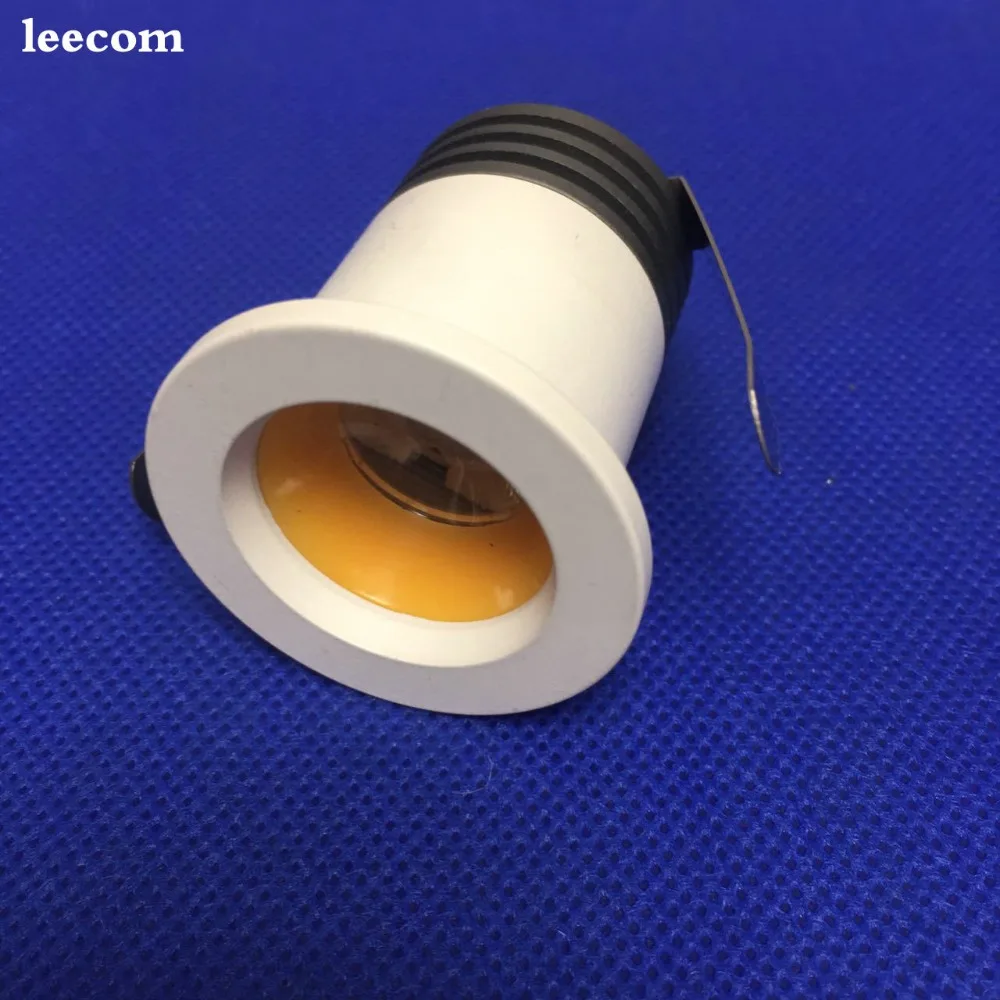 

10pcs New Led Mini Counter Jewelry Lights Spot Downlight 3w Cabinet Dimmable Lamp Wall Light Ac85-265v Include Led Driver