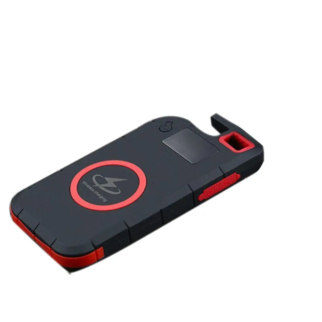 

2 in 1 Portable 8000mAh Power Bank USB Smart Wireless Charger Mobile Power Bank Smartphone External Battery Charger For iPhone