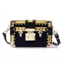 JUILE Women Brand Designer Advanced Square Box Shoulder Bag High Quality PU Lady Handbag Messenger bag Fashion Wild Women's Bag JUILE Women Brand Designer Advanced Square Box Shoulder Bag High Quality PU Lady Handbag Messenger bag Fashion Wild Women's Bag