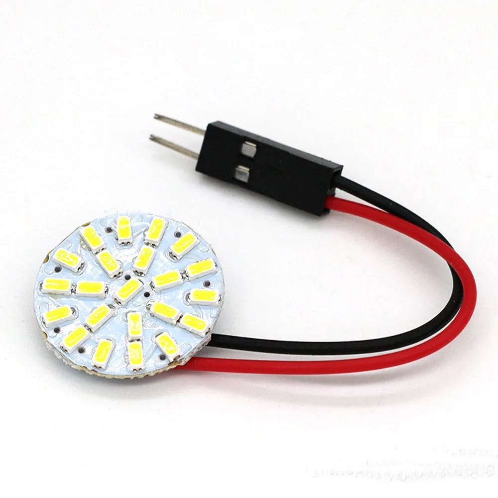 

YSY Panel Lights!! 50PCS/LOT 1206 22SMD Festoon Dome light T10 adapters+ Festoon +BA9S Dome Adapters 22LED light panel