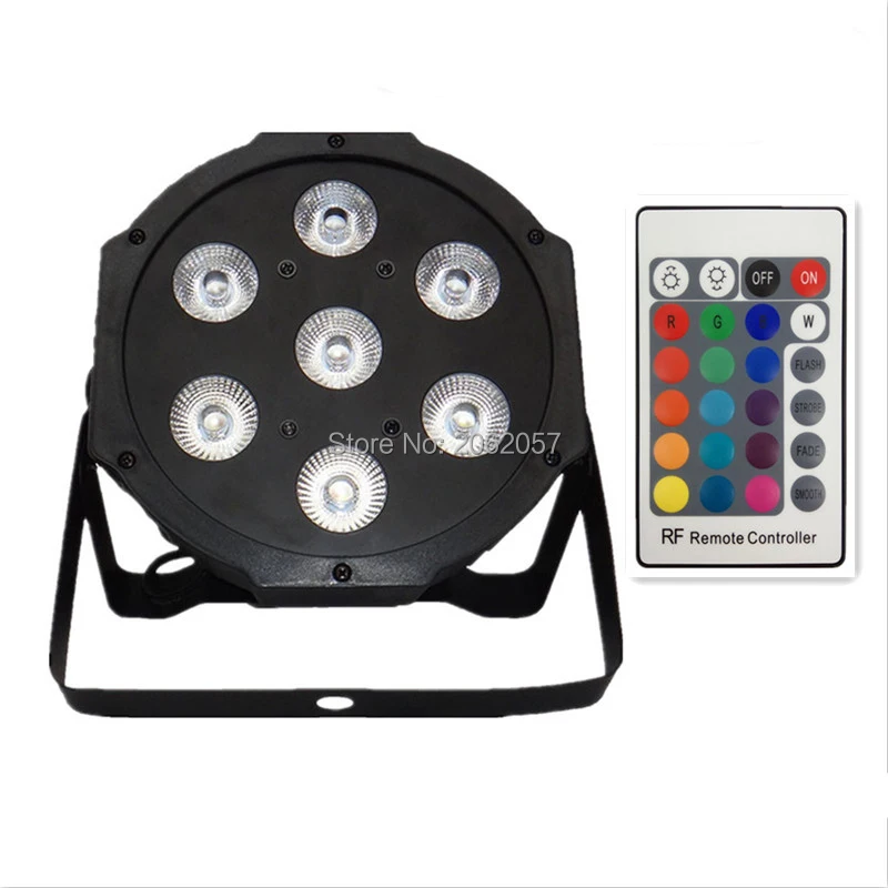 

2018 new remote RGBW 4in1 led par light disco DMX dj professional project for Club Bar christmas party