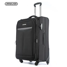 UNIWALKER Expandable Luggage 20 24 Lightweight Suitcase Spinner Wheels Carry ons Trolley Trunk Zipper Luggage