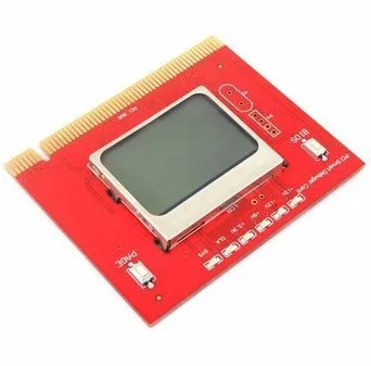 Розничная и оптовая продажа Новый ЖК-дисплей PCI PC компьютер анализатор тестер