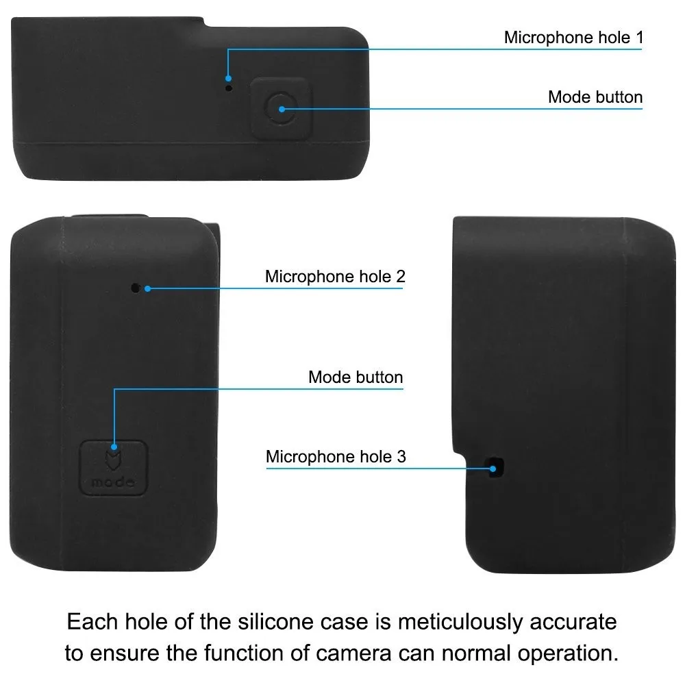 Защитный чехол мягкий резиновый силиконовый кремнезема ge объектив кепки протектор корпус для Go pro Hero 5 6 7 черный G интимные аксессуары