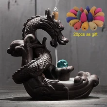 Ароматическая горелка с хрустальным шариком+ 20 шт. Ароматические конусы керамические креативные ладан держатель курильница дропшиппинг