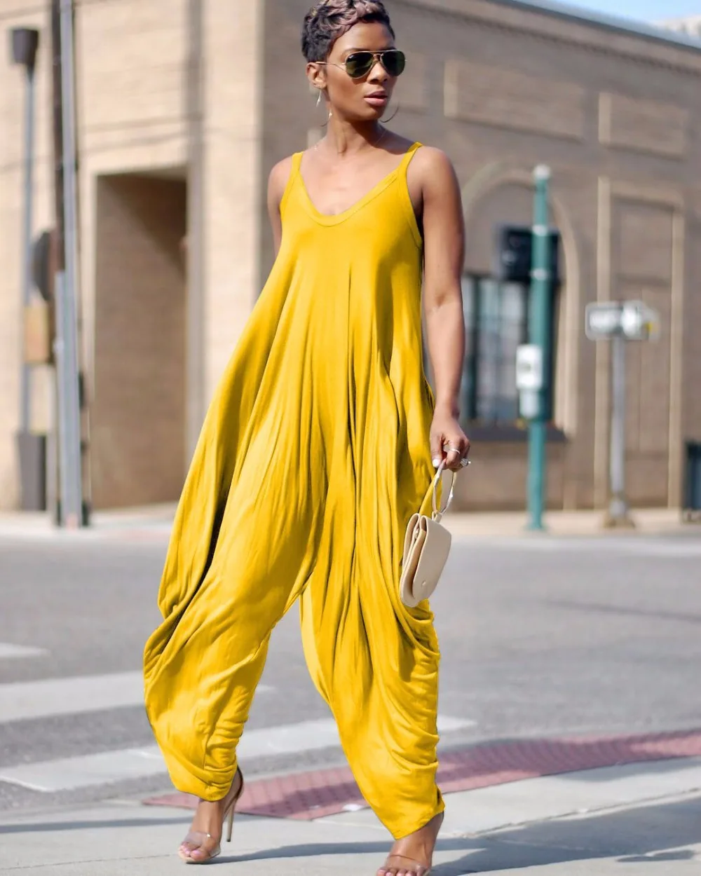shoes to wear with casual jumpsuit