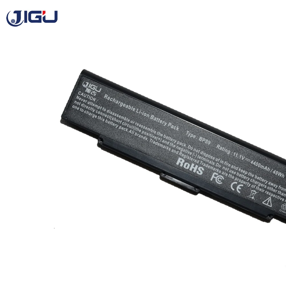 JIGU ноутбука Батарея для SONY VAIO VGP-BPS9A/S PCG-5G3L VGN-AR VAIO VGN-AR71 VGN-CR VGN-CR20 VGN-CR382 VGN-CR33 VGN-CR190