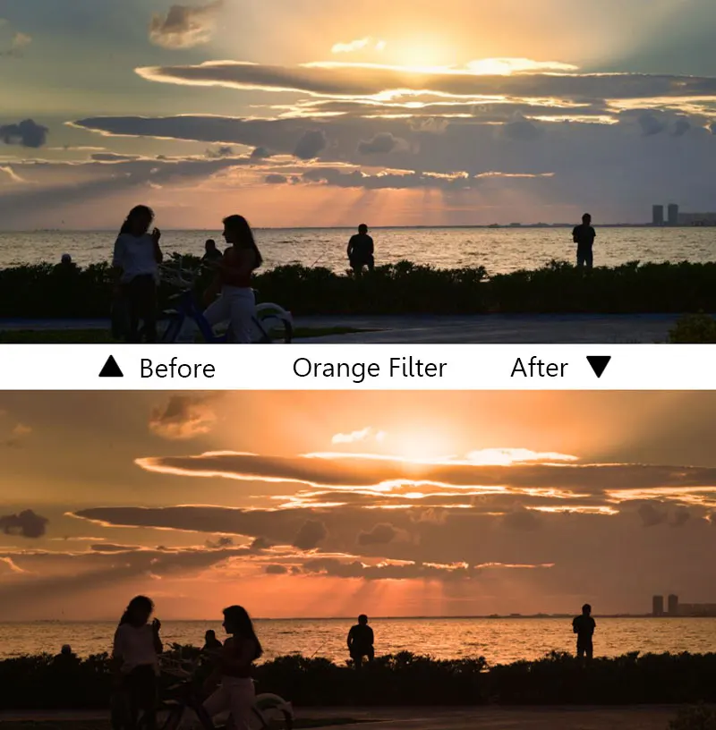 Dive Filter For Gopro 5 Professional 6 Color Diving Filter Yellow Red Purple Orange Pink Dive Lens Filter Kit For Go pro Hero 5 (14)