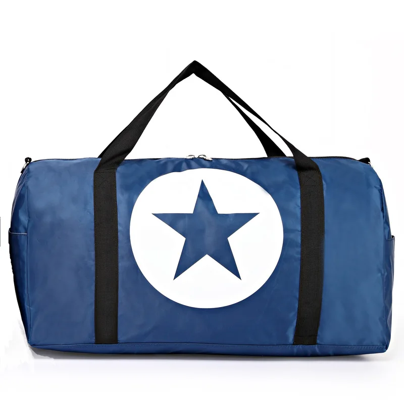 Горячая тренировочная женская сумка для йоги нейлоновая Мужская спортивная сумка Профессиональная мужская и женская спортивная сумка через плечо для фитнеса - Цвет: Sapphire blue S