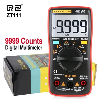 

Professional Design Digital Multimeter ZT111 Multimetror Transistor Tester Mastech AC/DC Voltag Clamp Meter Multimetre Test Tool