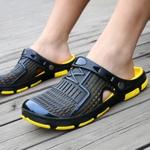 DUDELI/Мужская акваобувь; Новинка года; дышащие мужские пляжные кроссовки; пляжные сандалии с отверстиями для рыбалки; летние сандалии для улицы