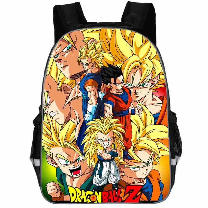 16 дюймов Популярные Goku Z Vegeta супер рюкзаки для подростков Violetta сумка детей