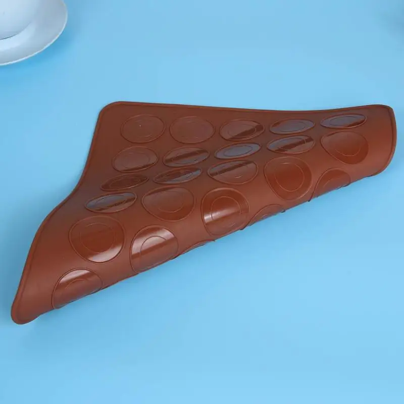 Силиконовые чехлы в форме печенья Кондитерские печи выпечки листовая форма 30-полость DIY пресс-форм для выпечки Мат силиконовый коврик для