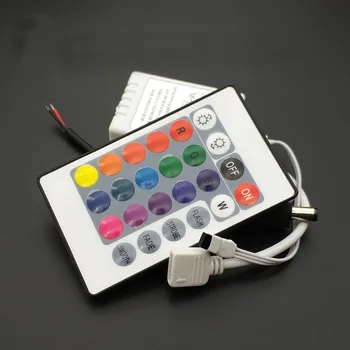

Good Quality LED IR Controller 12V 6A 24 Keys IR Remote Controllers for 3528 5050 RGB LED Strip Lights