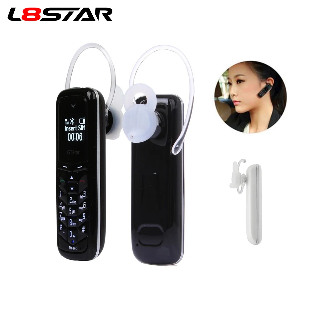 

L8STAR BM50 Mini Phone Bluetooth Wireless Earphone Microphone Mini Super small dialer phone GSM Mobile cellphone with MP3 player