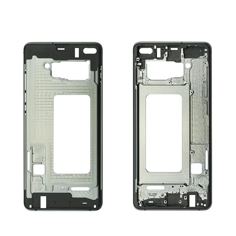 Для samsung Galaxy S10 G973 S10Plus G9750 задняя средняя рамка задняя крышка Корпус рамка Замена запасные части для s10+ G9750