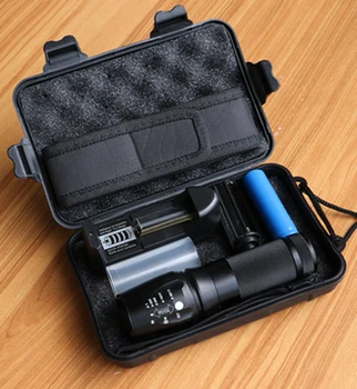 

1000 Lumens LED Flashlight L2 T6 Zoom Flashlights 20W Waterproof LED Troch For Camping Light By 18650 26650 LI-Ion Battery
