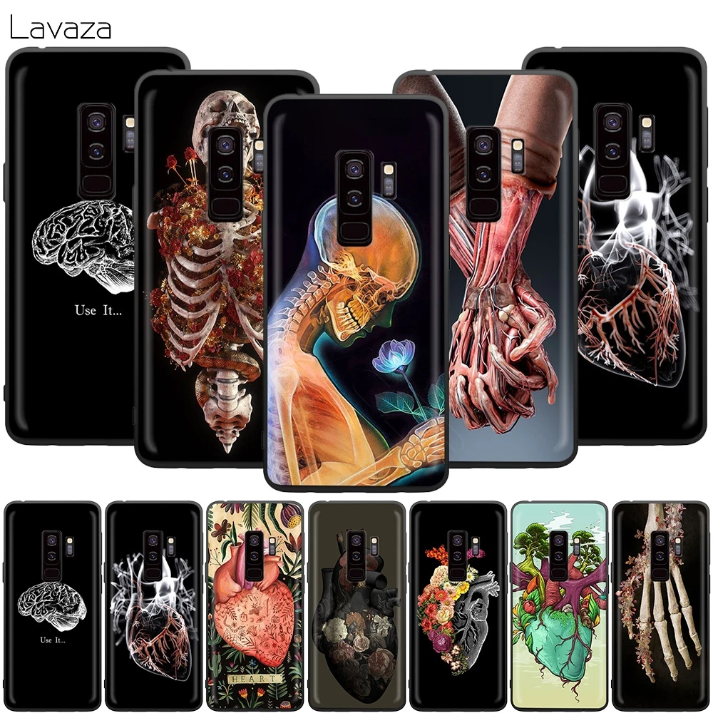 

Lavaza Medical Human Organs Brain Case for Samsung Galaxy S10 S9 S8 S7 S6 Plus Note 9 8 M30 M20 M10 Edge